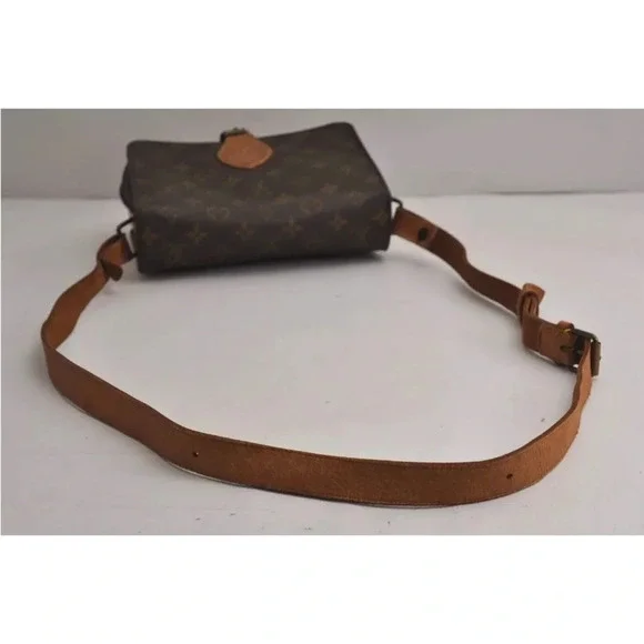 LOUIS VUITTON CARTOUCHIERE MM SHOULDER BAG PURSE MONOGRAM - Picture 10 of 17